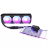 Water block Alphacool 14488 Acrylic Brass Nylon Black Transparent