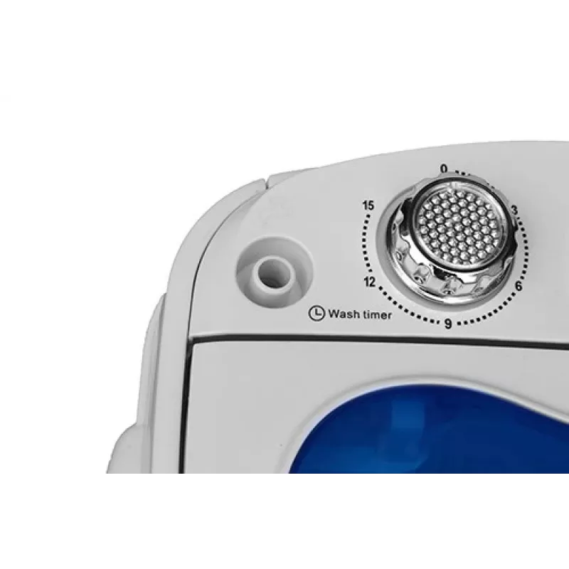 Adler | AD 8051 | Washing machine | Energy efficiency class | Top loading | Washing capacity 3 kg | Unspecified RPM | Depth 37 cm | Width 38 cm | White/Blue