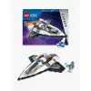 LEGO City construction toy Spaceship 60430 — 240 pieces, 1 minifigure, age 6+, 170×220×40 mm
