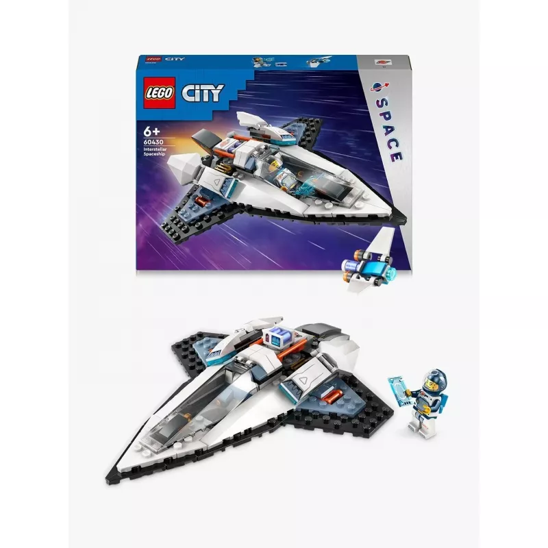 LEGO City construction toy Spaceship 60430 — 240 pieces, 1 minifigure, age 6+, 170×220×40 mm
