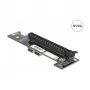 Converter 2 x SFF-8654 to PCIe x16 Bifurcation DeLOCK 64148