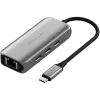 Satechi docking station 4-in-1 ST-H3C25EM USB-C 3.2 Gen2 Grey (ST-H3C25EM)