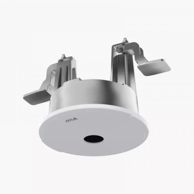 Ceiling installation housing - indoor - for some AXIS M30 cameras - aluminum - white