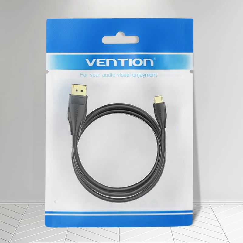Vention USB-C to DisplayPort 8K Cable 2 m, USB Type-C to DP, Black
