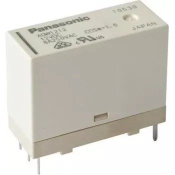 Panasonic PCB Relay 12 V/DC 16 A 1 Normally Open Contact ADW1112HLW 1 pc(s) (ADW1112HLW)