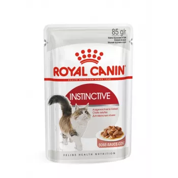 Wet cat food Royal Canin Instinctive 12 x 85 g — poultry, adult, urinary health support