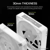 Fan Corsair iCUE LINK RX140 MAX RGB 14 cm White 2 pcs 300-1600 RPM