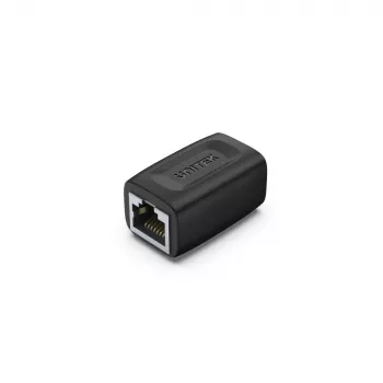 Cable gender changer Unitek A1026BK RJ-45 female-to-female Cat7 1 Gbit/s black
