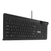 Wired Full-size Keyboard ASUS KU100 Black, Estonian layout, USB Type-A, 2 m cable