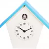 NeXtime klok 3108bl Birdy, 24.5x25.5x9.8 cm, Wall, Blue/ White