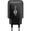 Goobay 65367 Charger Indoor AC for Laptop Smartphone Tablet Black