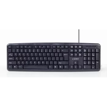Gembird KBS-UO4-01 Keyboard Mouse included Office USB QWERTY US English Black