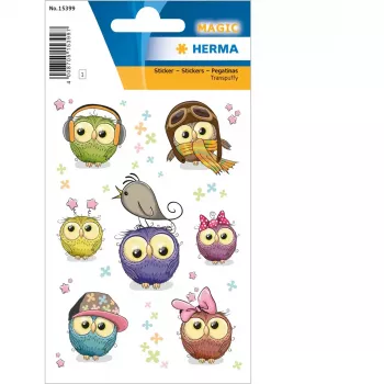 decorative sticker HERMA 15399 Multicolour Bird pattern