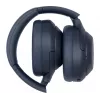 Headphones Sony WH1000XM4L.CE7, circumaural, wired & wireless (Bluetooth, USB-C), blue, head-band wearing style