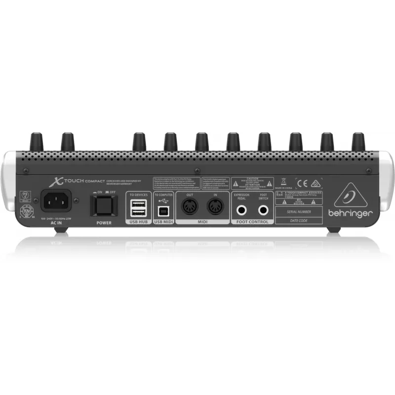 Behringer X-TOUCH COMPACT MIDI keyboard USB Black