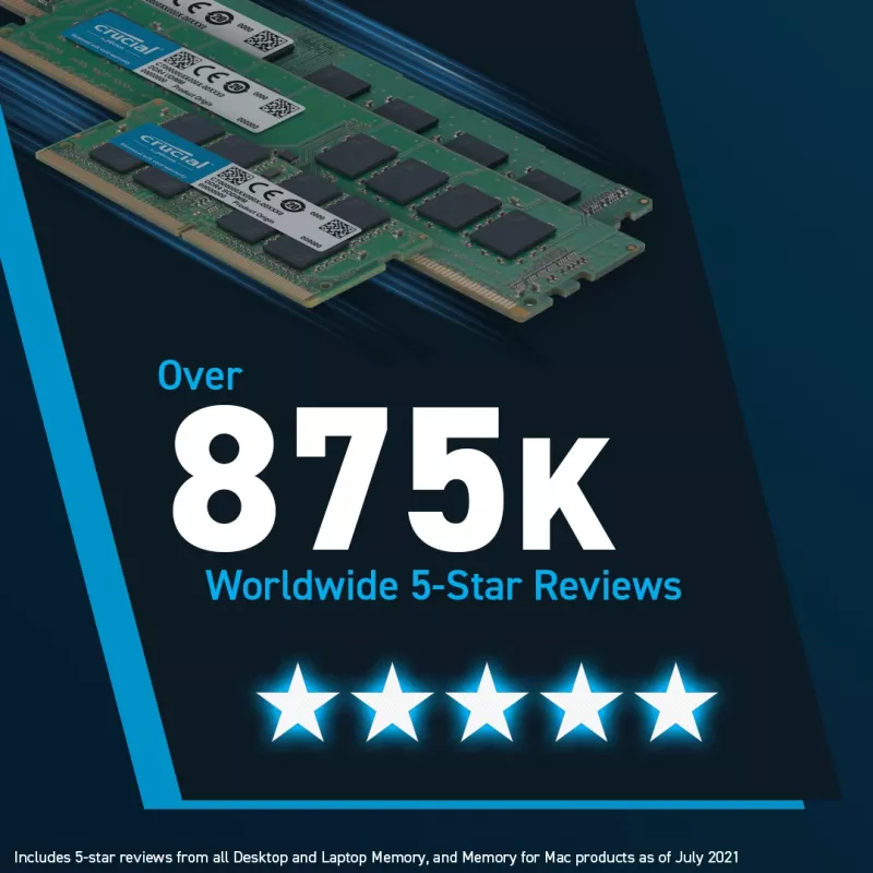 DIMM 32 GB DDR5-5600 (2x 16 GB) Dual-Kit, Arbeitsspeicher schwarz, CT2K16G56C46U5