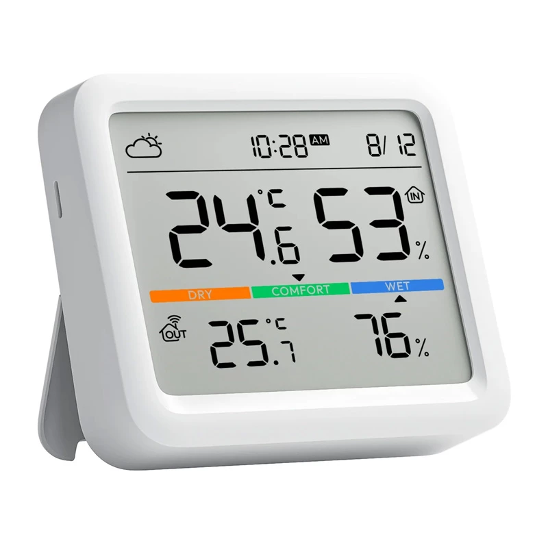 SwitchBot Meter Pro White LCD Battery 0 Temperature Humidity Sensor