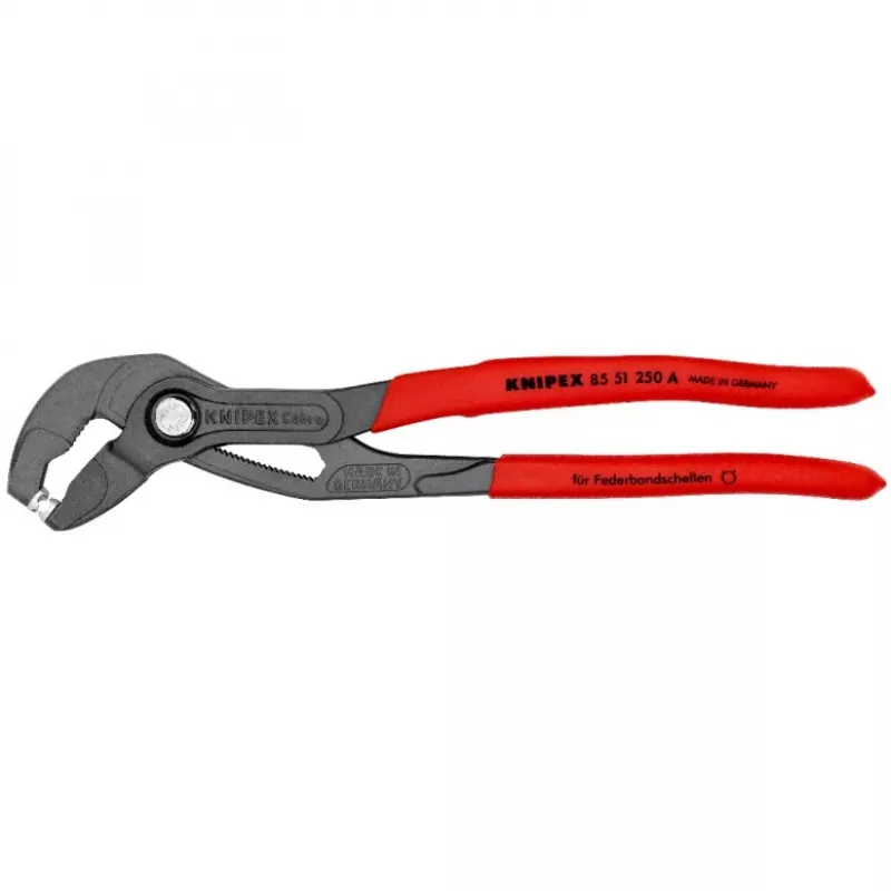 Knipex spring band clamp pliers total l.250mm cap.max.70mm settings 25