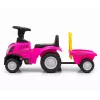 Ride-on vehicle milly mally T7 tractor (pink) children's ride-on toy