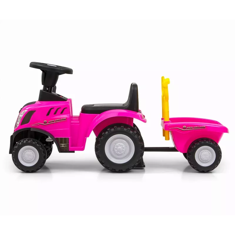 Ride-on vehicle milly mally T7 tractor (pink) children's ride-on toy