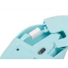 Wireless ambidextrous mouse NATEC STORK — Bluetooth + USB Type-A, 1600 DPI, 3 buttons, light blue