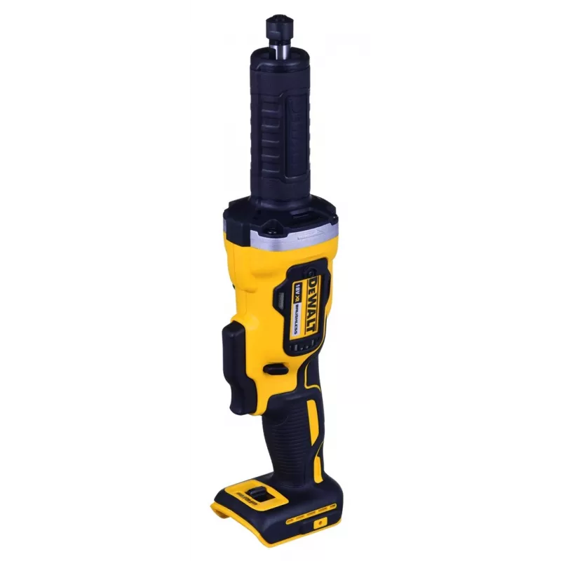 Straight die grinder DeWALT DCG426N-XJ, 18V battery, 5000–25000 RPM, collet Ø up to 6 mm, 760 W output, 1.19 kg