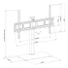 TV Stand MACLEAN MC-386 for 32 inch–75 inch TVs, up to 40 kg, VESA 600x400 mm, rotating, freestanding