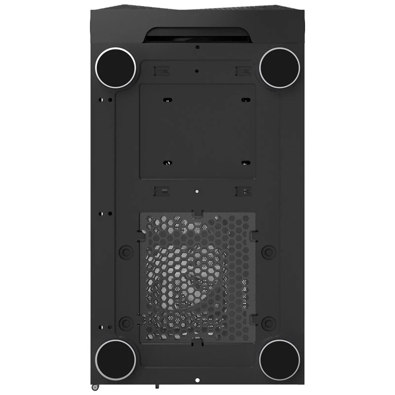 MONTECH X3 X3MESH-BK MIDI Tower Casing Black Mesh PC Enclosures
