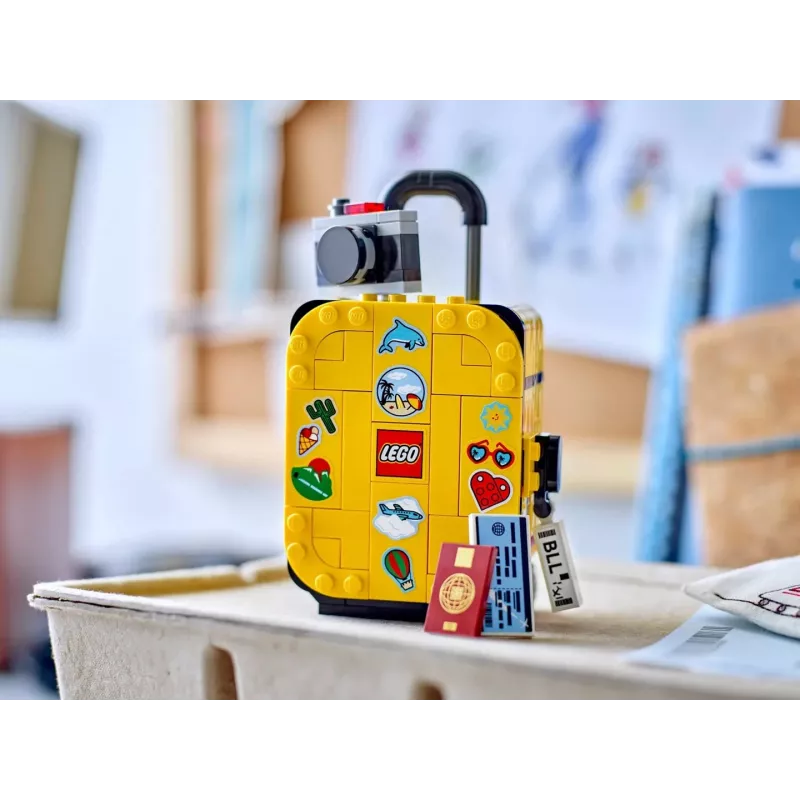 LEGO 40817 Yellow Travel Suitcase
