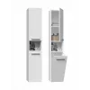 Bathroom cabinet NEL III 31x30x174 cm, matte white