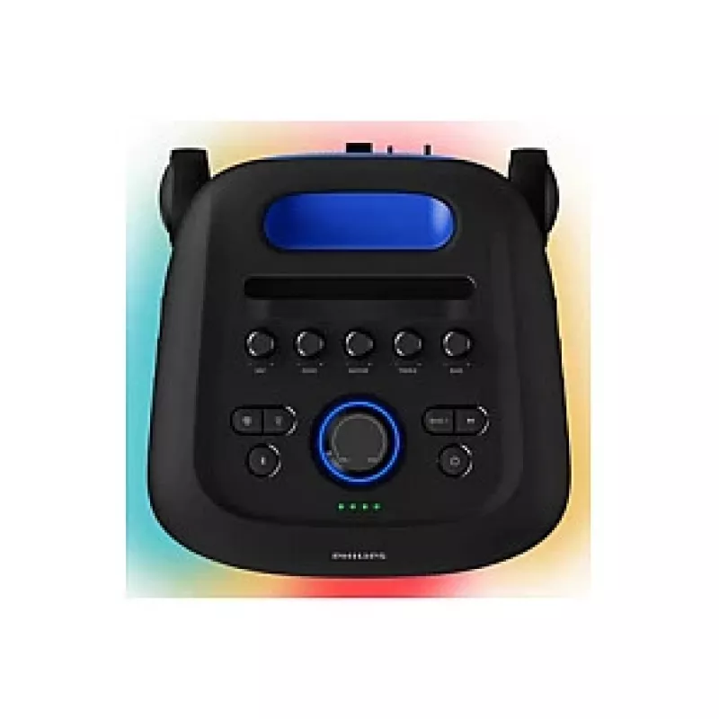 Portable party speaker Philips TAX5000E/10 2-way, 100 W RMS, Bluetooth, 20–20000 Hz, 4 Ω, black