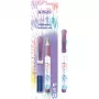 Fountain Pen Herlitz New Batik Freedom Cartridge Purple White