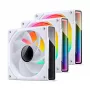 120mm case fan Jonsbo ZK-120W Reverse ARGB White, 120mm PWM, sleeved cable