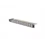 LANBERG PPKS-1248-B 48-Port 1U 19 inch FTP Keystone Patch Panel Black