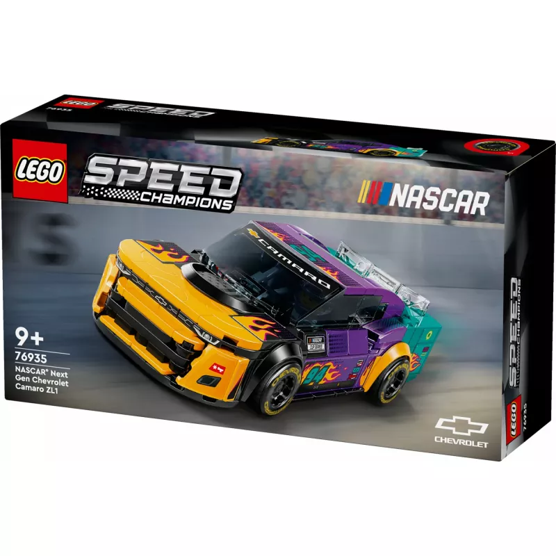 Construction toy LEGO Speed Champions 76935 NASCAR Next Gen Chevrolet Camaro ZL1, 328 pieces, 1 minifigure, age 9+