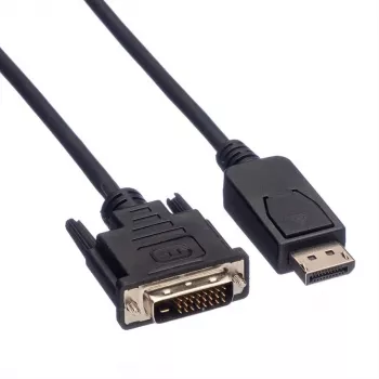 DisplayPort to DVI-D Cable VALUE 11995608 1.5 m