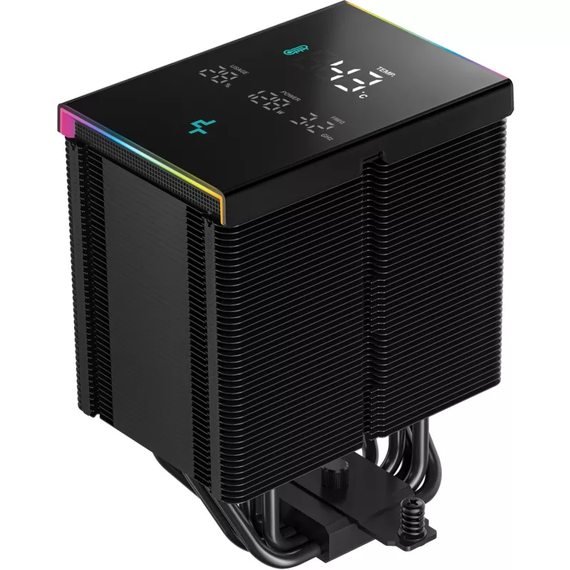 Air cooler DeepCool AK500 Digital Pro 12 cm Black Fluid Dynamic Bearing