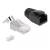 DeLOCK 66903 wire connector RJ-45 Black Metallic Male 25 pcs