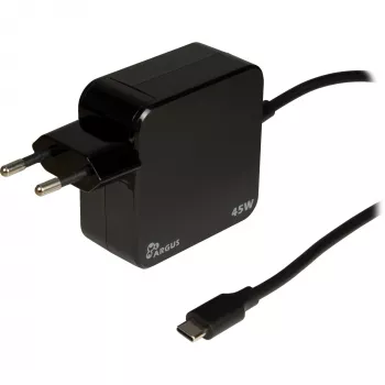 Charger Inter-Tech PD-2045 Universal Black AC Indoor 20V USB-C
