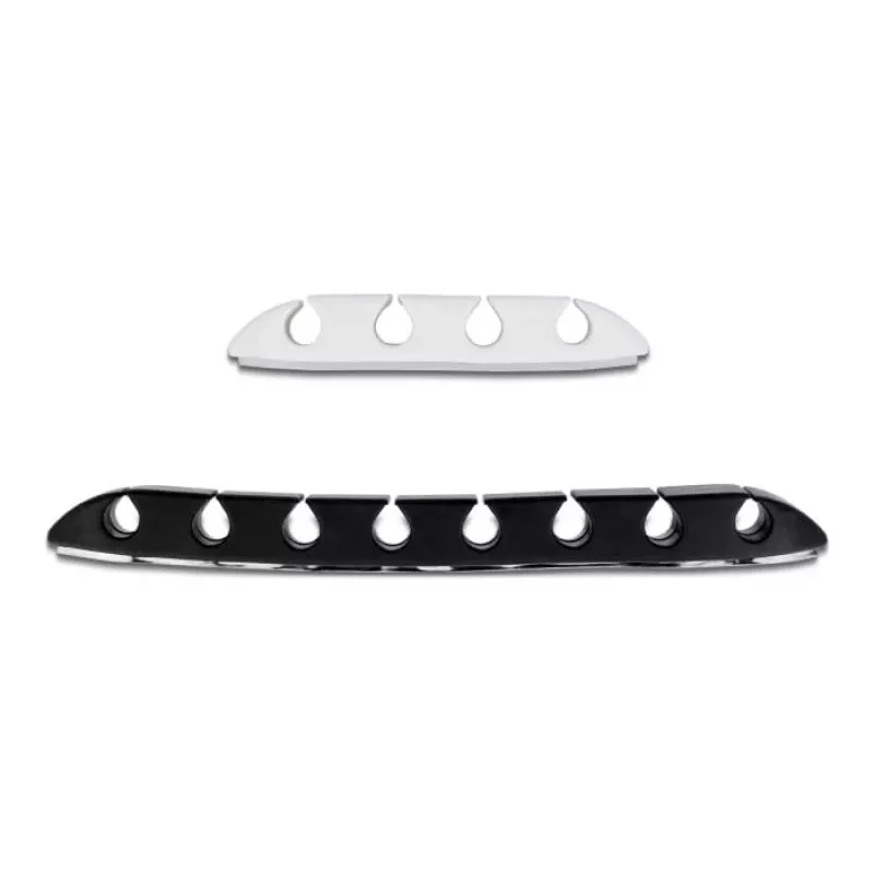 Cable holder DeLOCK trapezoid self-adhesive combo set 10 pieces black white