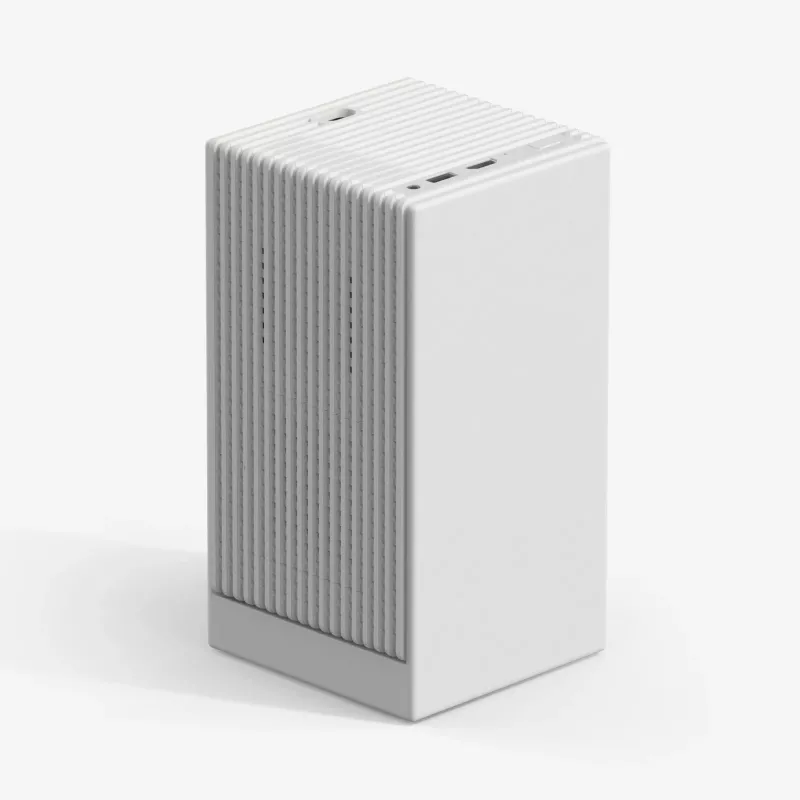 Projector WANBO Cube 2 Pro 500 ANSI Android TV 11 — compact smart home projector, white