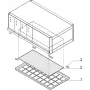 SCHROFF FILTER MAT 84HP (SPARE PART) - Rack-Accessory (64571036)