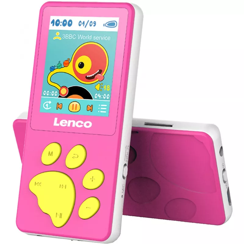 Lenco XEMIO-560PK MP3-/MP4-Player 8 GB Pink (XEMIO-560PK)