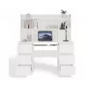 KUBA Desk Set + Extension Piece, White