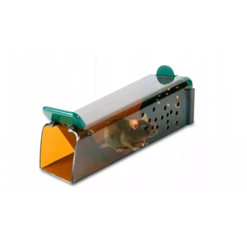 Humane live-catch mouse trap Trixie TX-4192, technopolymer enclosure, 60×45×170 mm, reusable