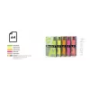 Color Neon paper Double A, 75g, A4, 100 sheets, Rainbow 4, 5 Neon Colors