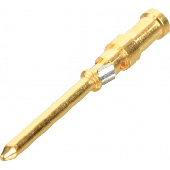 HARTING HAN 09150006124 - Contact-pin, 0,14-0,37 mm², Copper, Gold-Plated (09 15 000 6124)