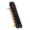 HSK DATA P& 3m power extension 5 AC outlet(s) Indoor/outdoor Black