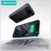 Power bank usams PB80 PD20W 10000mAh — portable charger, black