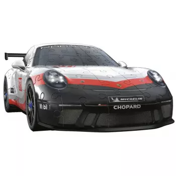 3D puzzle Ravensburger Iconics Porsche 911 GT3 Cup – model replica kit